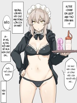 Cô hầu gái Artoria Alter - Oneshot nuột